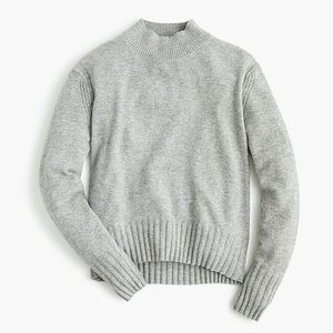 J.Crew cashmere mockneck sweater